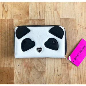 Betsey Johnson Panda Bear Wallet NWT